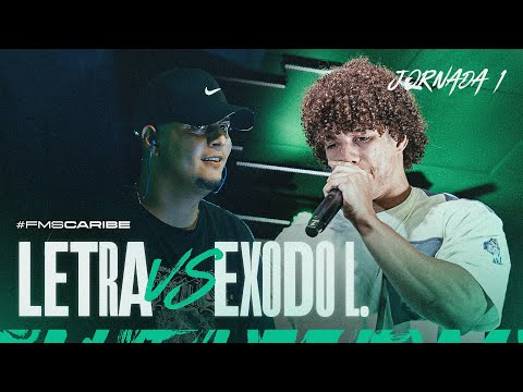 LETRA vs EXODO LIRICAL I #FMSCARIBE 2024 - Jornada 1 Temporada 2 | Urban Roosters