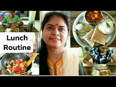 INDIAN MOM MORNING ROUTINE 2019| Indian Lunch Routine in Hindi| New lunch box recipes indian Video