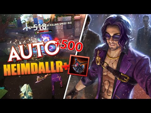 INCREÍBLE DAÑO CON EL NUEVO ITEM - Heimdallr ADC | SMITE |