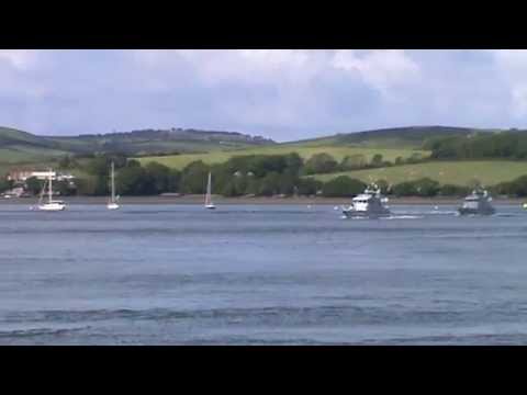 HMS Dasher P280 & HMS Ranger P293 @ Mount Wise, Plymouth 26.05.14