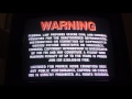Opening To Last Man Standing 1997 VHS 2001 Reprint