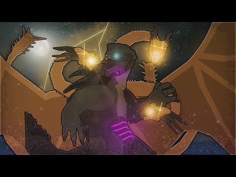 King Ghidorah VS King Titan | MONSTERVERSE VS ARK | Battle of The Kings