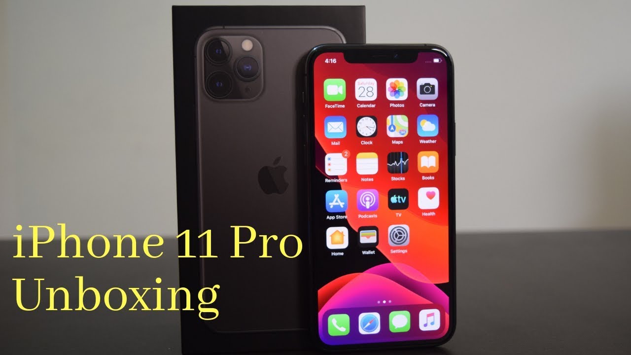 Apple iPhone 11 Pro Unboxing and Impressions