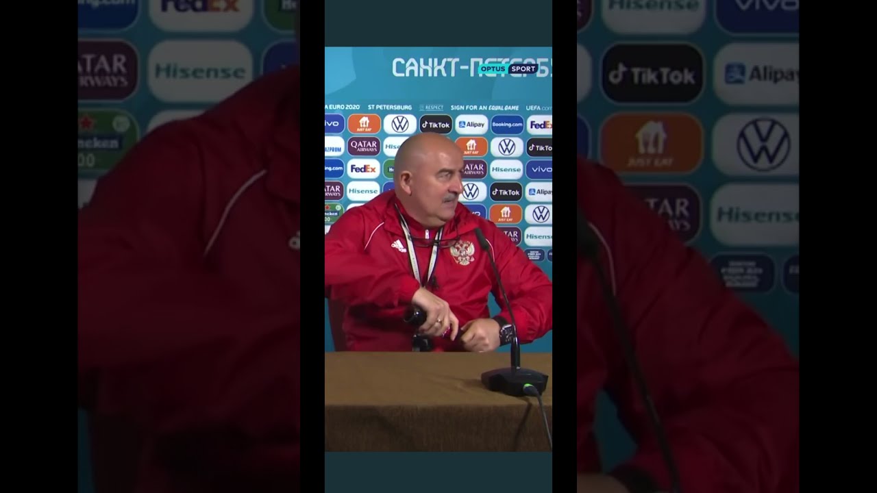 El contraataque del seleccionador ruso al desplante de Cristiano Ronaldo a Coca-Cola
