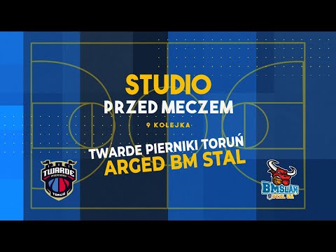 Studio przed meczem Twarde Pierniki Toruń - ARGED BM Stal