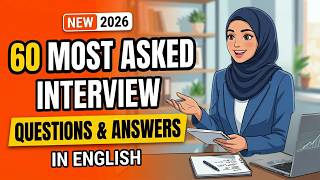 60 Most Important Job Interview Questions and Answers in English | Job Interview in English