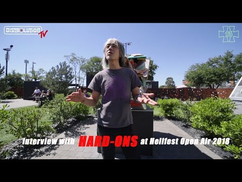 Hard-Ons interview at Hellfest Open Air 2018 (EN/FR subtitles)