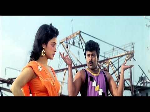 Jugaad Gaane-Laadla(1994)-Udit Narayan song Ladki Hai Kya Re Baba with Chiranjeevi and Disco Shanthi