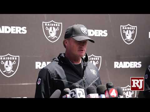 Gruden says Raiders improved supporting cast should help Carr this season