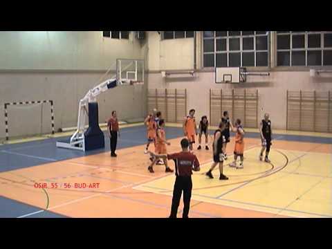 Liga Okręgowa Koszykówki 2010/2011 półfinał 2mecz OSiR Kłobuck - Bud-Art Częstochowa 4 kwarta