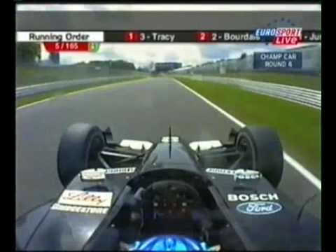 Bourdais at BrandsHatch 2003