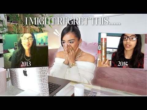 reacting to my OLD youtube videos... | exposing my first channel and reflecting on the journey