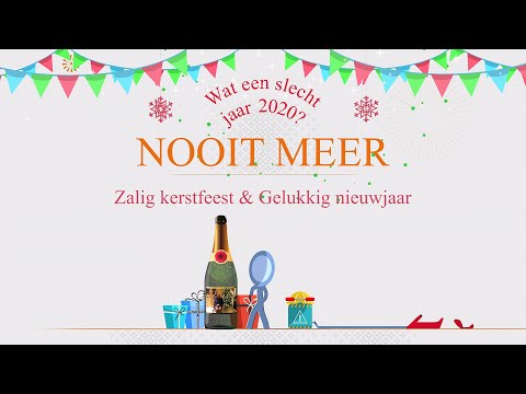 Zalig kerstfeest &  Gelukkig nieuwjaar 2021