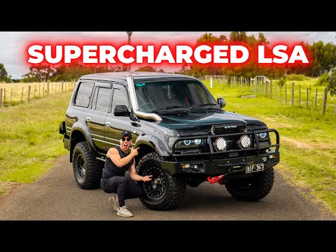 600HP LSA Supercharged V8 Toyota 80 Series Land Cruiser FZJ80 - THE KING OF 4X4