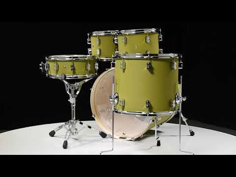 PDP Concept Maple 5pc Shell Pack - Satin Olive image 7