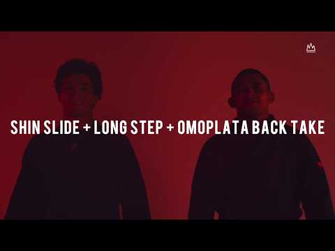 BJJ TECHNIQUE - SHIN SLIDE + LONG STEP + OMAPLATA BACK TAKE
