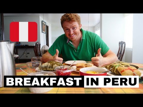 Eating Peruvian Breakfast at Home in Lima, Peru 🥐☀️ Humitas, Tamales, Lucuma, Cherimoya & More! 🇵🇪😋🍴