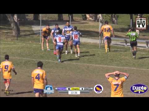 2014 ICRL Round 15 2nd Grade Highlights - Thirroul Butchers v Dapto Canaries