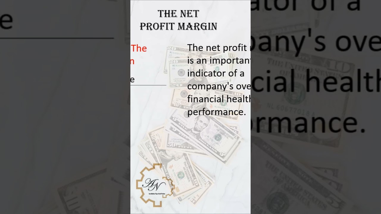 Net profit margin - formula with example