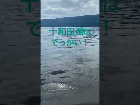 広い！でっかい！十和田湖　#旅　#青森県