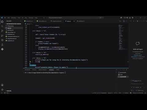 AI Internship Recommendation Engine