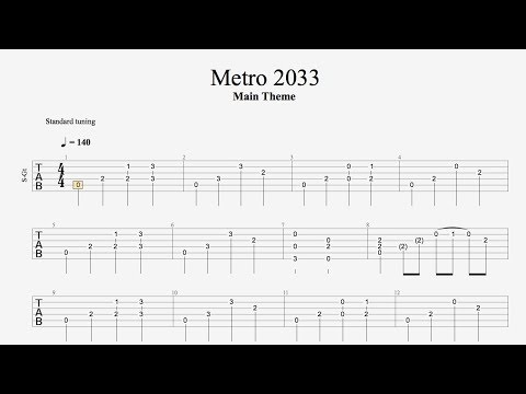 Guitar Tab / Metro 2033