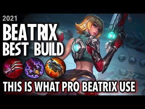 INSANE DAMAGE | Beatrix Best Build in 2021 | 3 Best Beatrix Build and Emblem Set - Mobile Legends