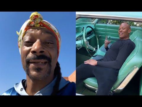 Snoop Dogg Shows Dr. Dre His Old School Car Collection ? Hits Switches In 64 Impala