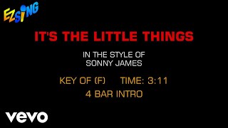Sonny James - It's The Little Things (Karaoke EZ Sing)