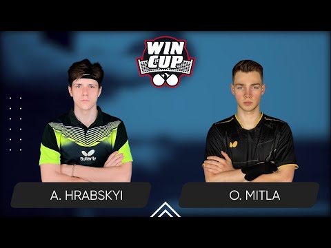 11:00 Andrii Hrabskyi - Oleksii Mitla 28.10.2025 WINCUP Master. Table 1