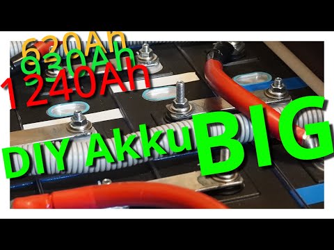 Big ones! LiFePO4 🔋 Instructions for building really big DIY batteries Part 4 #G8N