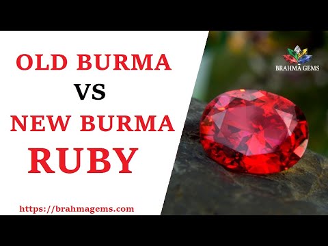 Know the Major Differences Between Old Burma Ruby and New Burma Ruby