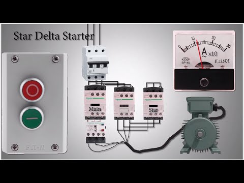 Star Delta Starter Explained - Working Principle