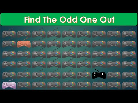 Find the Odd Emoji Here's How! Part 48