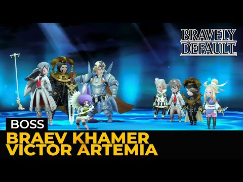 Bravely Default HD Remaster: Braev Khamer Victor Artemia (Boss | Hard | Lv 1)