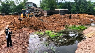 Download lagu Great Powerful Bulldozer DH17C2!!! Smoothly Building Over The Water Using Stones For Ponds mp3 Download lagu Great Powerful Bulldozer DH17C2!!! Smoothly Building Over The Water Using Stones For Ponds mp3