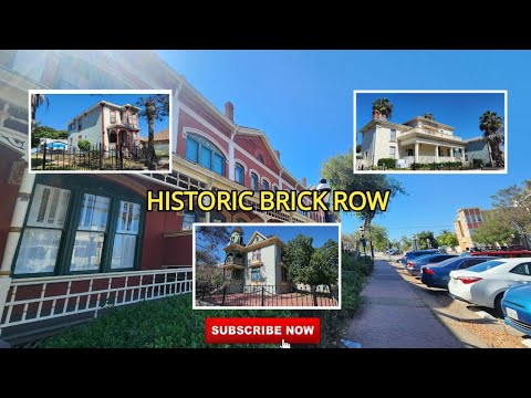 BRICK ROW HISTORIC SITE: National City California