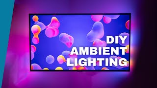 DIY Ambient Light for your TV! // Hyperion on the Pi
