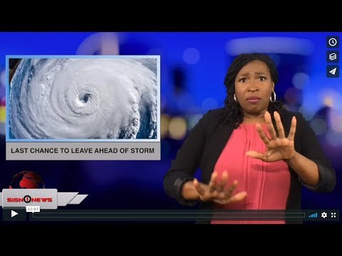 Sign1News 9.12.18 - News for the deaf community powered by CNN in American Sign Language (ASL)