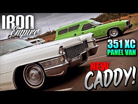 Iron Empire EP 57 - 65 Cadillac Deville & 351 XC Falcon Panel van!