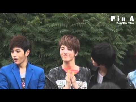 [Fancam] - 110724 - SJ & SY @ Iɳƙigαyσ fαɳmeeʈiɳg