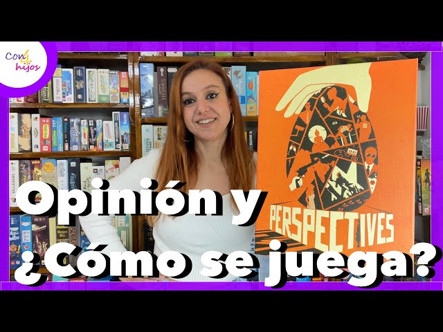 Vídeo relacionado con Asmodee - Perspectives - Juego de mesa, 12+ años, 2-6 jugadores, edición en italiano, SCPER01IT