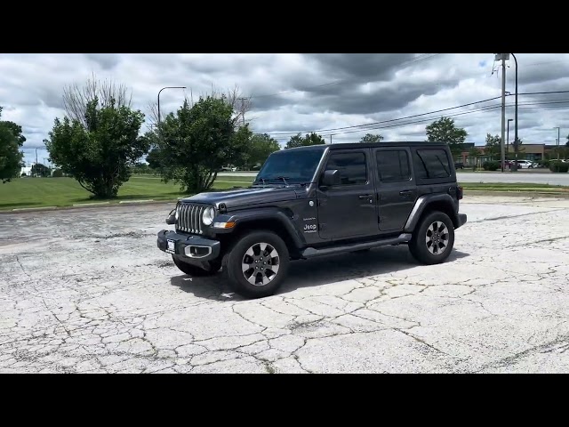 Buy The Best and Lowest Price 2018 JEEP WRANGLER UNLIMITED SUV V6, 3.6 LITER ALL NEW SAHARA SPORT UTILITY 4D for Sale - Import Exchange, Inc. Located in Mokena, IL
