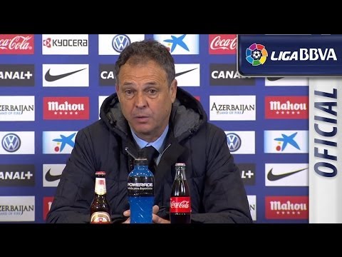 Rueda de Prensa de Caparrós tras el Atlético de Madrid (3-2) Levante UD - HD