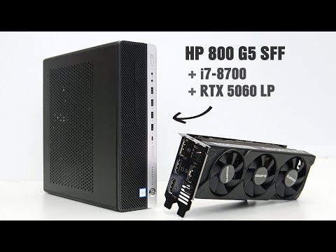 RTX 5060 Low Profile in Old SFF PC: How Far It Goes?