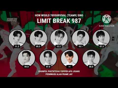 How would 789survival (Team9) sing "LIMIT BREAK 987"