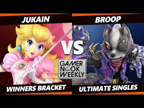 GNW 2 - Jukain (Peach) Vs. broop (Wolf) Smash Ultimate - SSBU