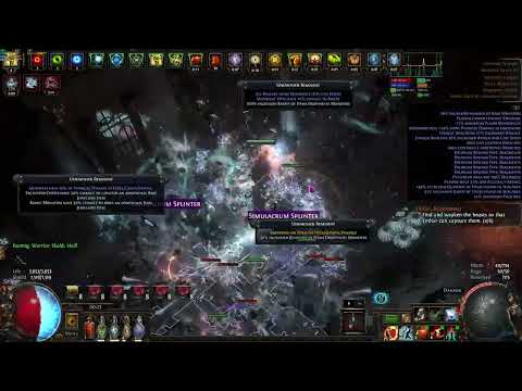 Path of Exile 3.20 - Spectral Shield Throw Trickster [Selling] - 100% Delirious Mapping Test