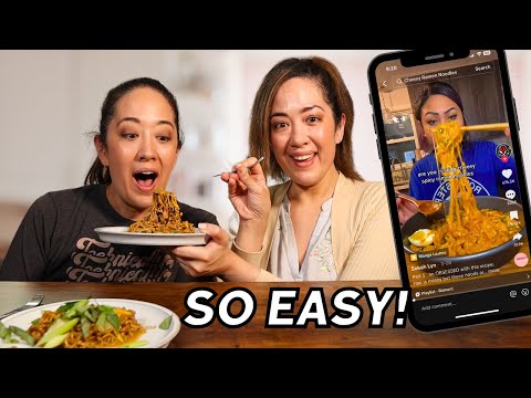 Making the Viral Cheesy Ramen Trend Keto-Friendly!