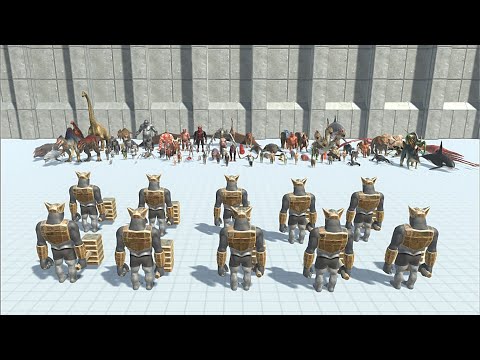 10 X GHOR HAMMER VS 2 X FACTION - Animal Revolt Battle Simulator